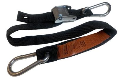 Image showing  36 in. Double Snap Link Attachment Straps with Zinc-Plated Steel Carabiners, 2-Pack
