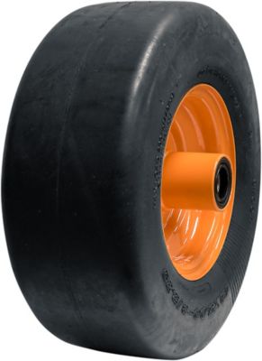 Hi-Run 13x6.5-6/4.5 SP900 Semi-Pneumatic Flat-Free Zero-Turn Mower Smooth Tread Tire, 480 lb. Max Load