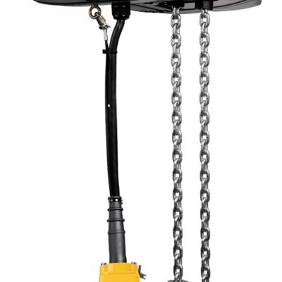 JET 1 Ton Capacity 15 ft. Lift 3-Phase 2-Speed Electric Chain Hoist