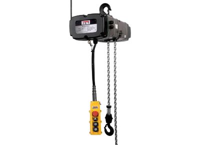Image showing  1-Ton 15 ft. Lift 3-Phase 2-Speed Electric Chain Hoist
