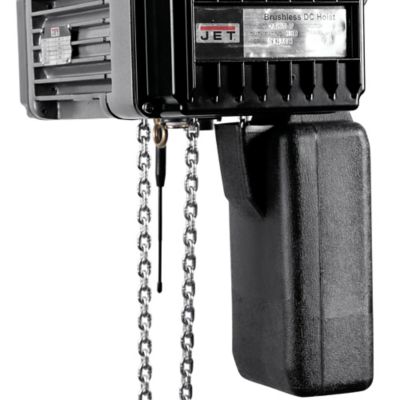 JET 1/8 Ton Trademaster Electric Chain Hoist, 1 Phase, 10 ft. Lift