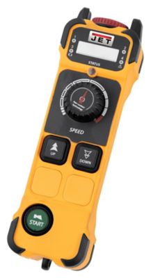 Image showing 3 th JET 1/2 Ton 20 ft. Lift Trademaster Electric Chain Hoist, 1 Phase