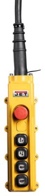 Image showing 5 th JET 2 Ton Electric 2 Speed Chain Hoist Trolley, 3 Ph