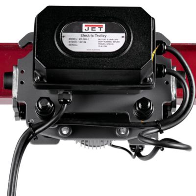 Image showing  5 Ton Electric 2 Speed Chain Hoist Trolley, 3 Ph