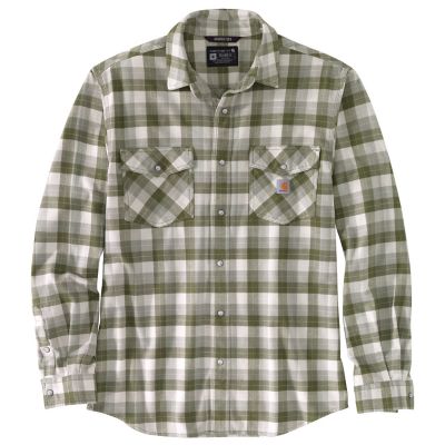 Carhartt Men's Rugged Flex Relaxed Fit Midweight Long-Sleeve Flannel ...