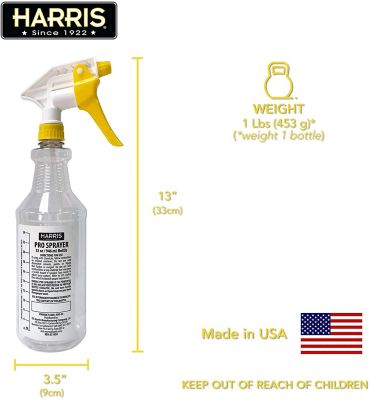 Image showing 6 th Harris 32 oz. Professional Spray Bottle