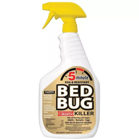 Harris 32 oz Kills eggs in 5 minutes and kills resistant bed bugs Animal & Rodent Bait