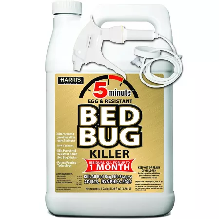 Harris 128 oz Kills eggs in 5 minutes and kills resistant bed bugs Animal & Rodent Bait