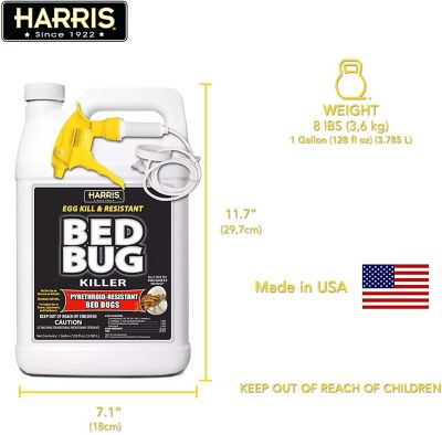Image showing 7 th Harris 128 oz. Egg Kill and Resistant Bed Bug Killer