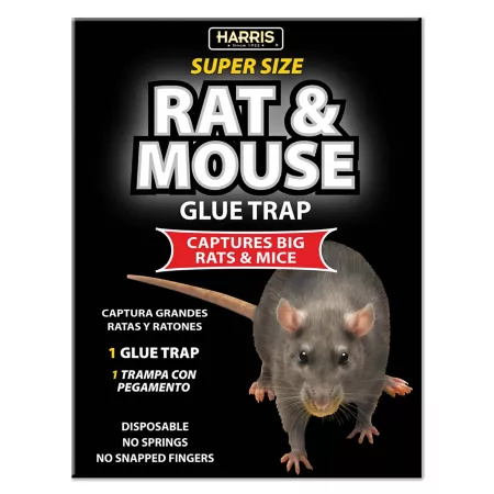 Harris Super Size Glue Trap for Rats and Mice 0.55 lb 5.4 in x 9 in x 11.8 in Animal & Rodent Traps