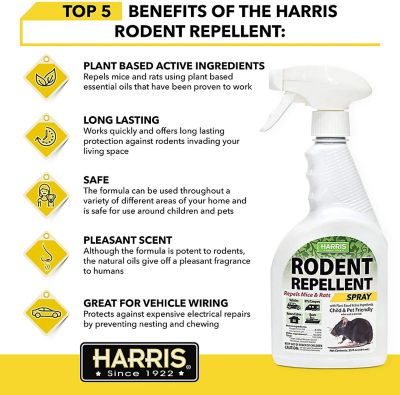 Image showing  20 oz. Mice and Rodent Repellent Spray