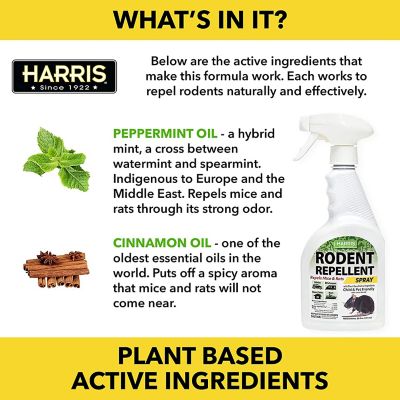Image showing 5 th Harris 20 oz. Mice and Rodent Repellent Spray