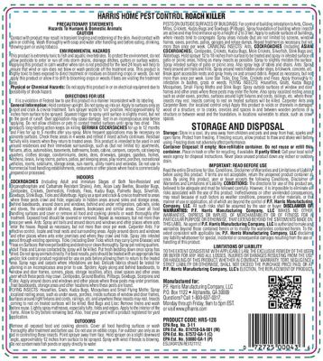 Image showing  128 oz. Home Pest Control Roach Killer Spray