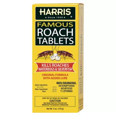 Harris 6 oz Famous tablets against cockroaches Animal & Rodent Bait