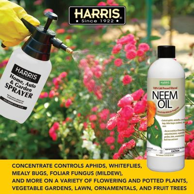 Image showing  12 oz. Neem Oil Concentrate Spray for Plants, 100% Cold Pressed