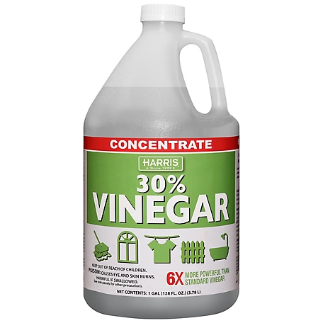 Harris 30% Vinegar Cleaner Concentrate, 1 Gallon