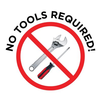 Image showing  Small Space Metal Raised Garden Planter with Liner, 48 x 12 x 24in., No Tools, Antique Iron