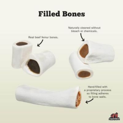Image showing  Filled Bone Chicken Flavor Dog Treat, Large