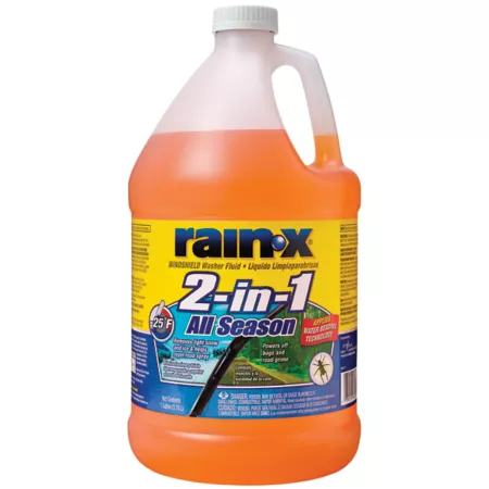 Rain-X 128 oz 2-in-1 All-Season Window Wash Rated -25F Glass Cleaner