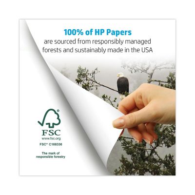 Image showing 5 th HP Papers Multipurpose Paper, 96 Brightness, 20 lb., 8.5 in. x 11 in., White