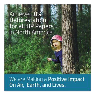 Image showing 6 th HP Papers Multipurpose Paper, 96 Brightness, 20 lb., 8.5 in. x 11 in., White