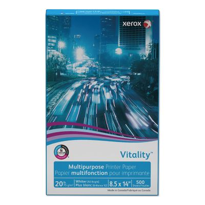 Image showing  Vitality Multipurpose Print Paper, Legal, 92 Brightness, 20 lb., White, 500-Pack