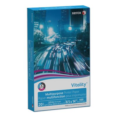 Image showing  Vitality Multipurpose Print Paper, Legal, 92 Brightness, 20 lb., White, 500-Pack