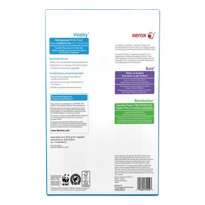 Image showing  Vitality Multipurpose Print Paper, Legal, 92 Brightness, 20 lb., White, 500-Pack