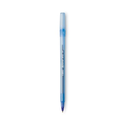 Image showing  Round Stic Xtra Life Stick Ballpoint Pens, Blue, 1 mm, 12-Pack