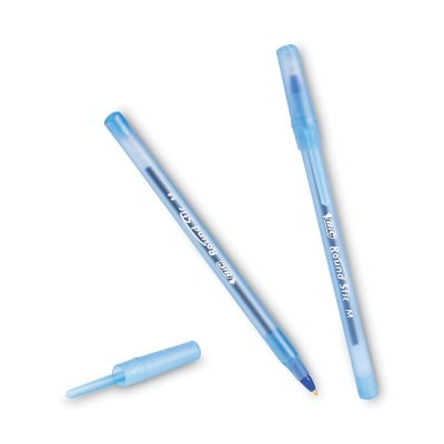 Image showing  Round Stic Xtra Life Stick Ballpoint Pens, Blue, 1 mm, 12-Pack