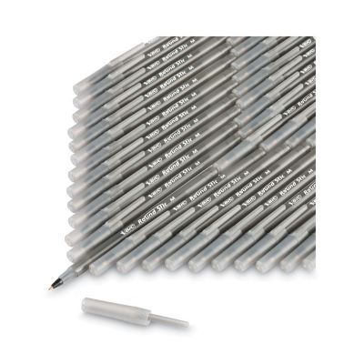 Image showing  Round Stic Xtra Life Stick Ballpoint Pens, Black, 1 mm, 12-Pack