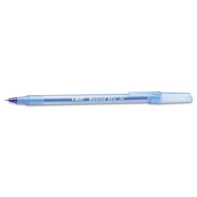 Image showing  Round Stic Xtra Life Stick Ballpoint Pens, Blue, 1 mm, 60-Pack