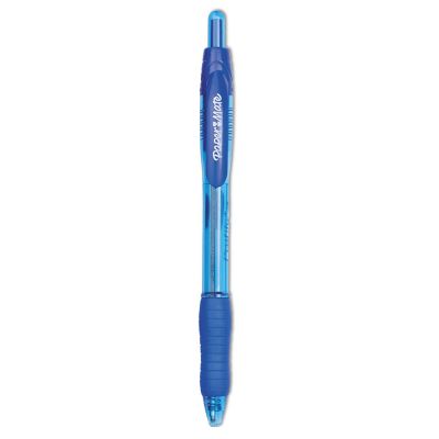 Image showing  Profile Retractable Ballpoint Pens, Blue, Bold 1.4 mm, 12-Pack