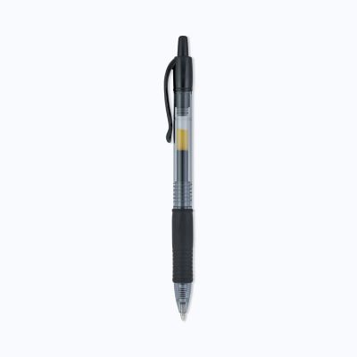 Image showing  G2 Premium Retractable Gel Pens, 0.5 mm, Black Ink, Smoke Barrel, 12-Pack