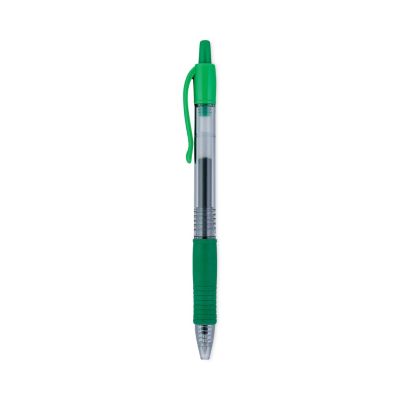 Image showing  G2 Premium Retractable Gel Pens, 0.7 mm, Green Ink, Smoke Barrel, 12-Pack
