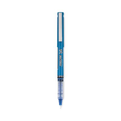 Pilot Precise V5 Stick Roller Ball Pens, Blue, Extra-Fine 0.5 mm, 12-Pack