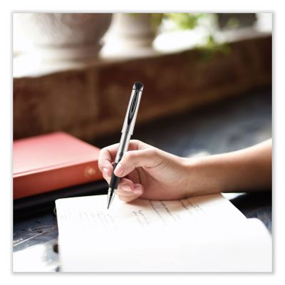 Image showing 7 th uni-ball 207 Impact Stick Gel Pens, Black, Bold 1 mm, 12-Pack