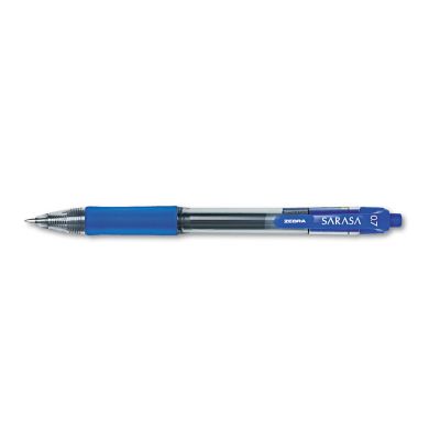Image showing  Sarasa Dry Gel X20 Retractable Gel Pens, Blue, Medium 0.7 mm Tip, 12-Pack