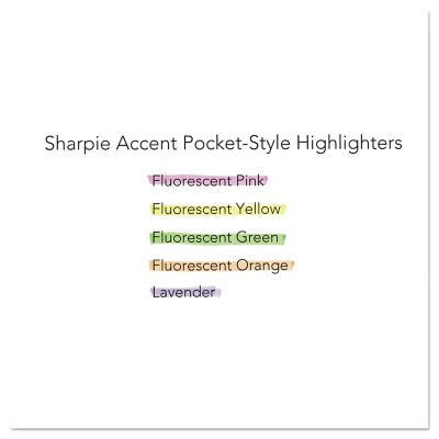 Image showing  Pocket Style Highlighters, Chisel Tip, Yellow, 36-Pack