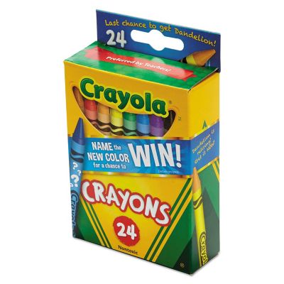 Image showing  Classic Color Crayons, Peggable Retail Pack, 24 Colors