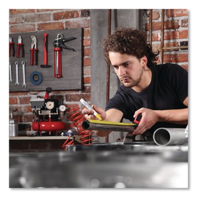 Image showing 5 th Uni-Paint Medium Permanent Markers, Medium Bullet Tip, White