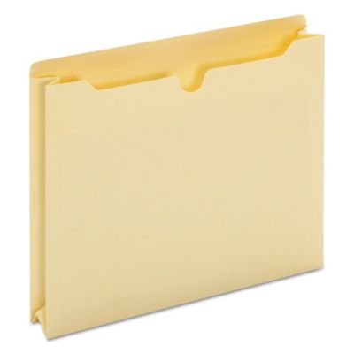 Universal Economical Manila File Jackets, Straight Tab, Letter Size, 50-Pack