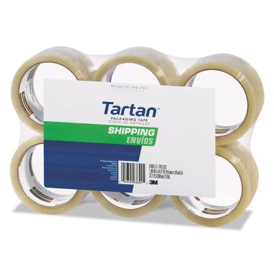 Image showing  3710 Packaging Tape, 3 in. Core, 1.88 in. x 54.6 yd., Clear, 6-Pack