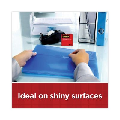 Image showing  Transparent Tape, 1 in. Core, 0.75 in. x 83.33 ft., Transparent, 12-Pack