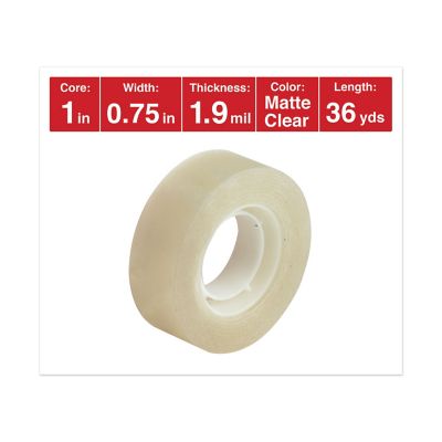 Image showing  Invisible Tape, 1 in. Core, 0.75 in. x 36 yd., Clear