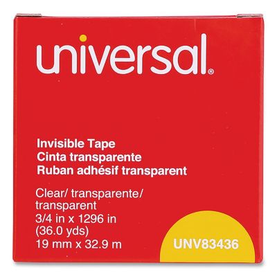 Image showing  Invisible Tape, 1 in. Core, 0.75 in. x 36 yd., Clear