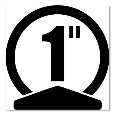 Image showing  Flexi-View Binder with Round Rings, 3 Rings, 11 in. x 8.5 in., Navy Blue