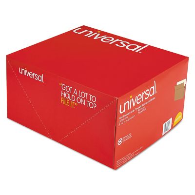 Universal Redrope Expanding File Pockets, 3.5 in. Expansion, Letter Size, 25-Pack