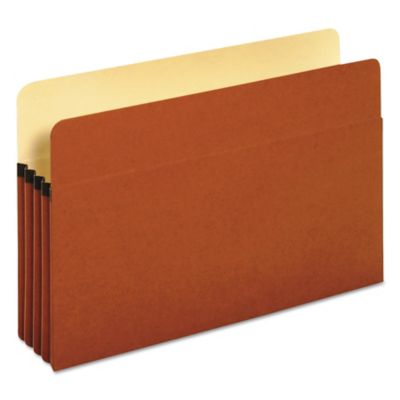 Universal Redrope Expanding File Pockets, Legal, 3.5 in. Expansion, Redrope, 25-Pack