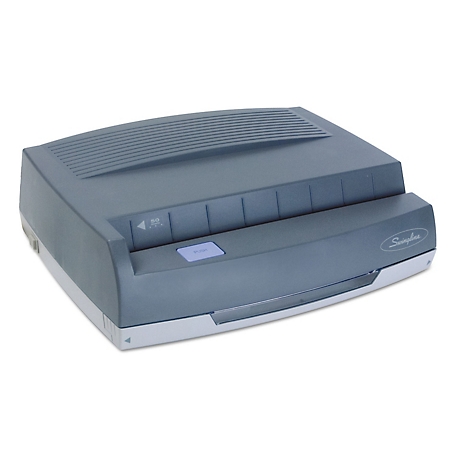 Swingline 50-Sheet 350MD Electric 3-Hole Punch, 9/32 in. Holes, Gray